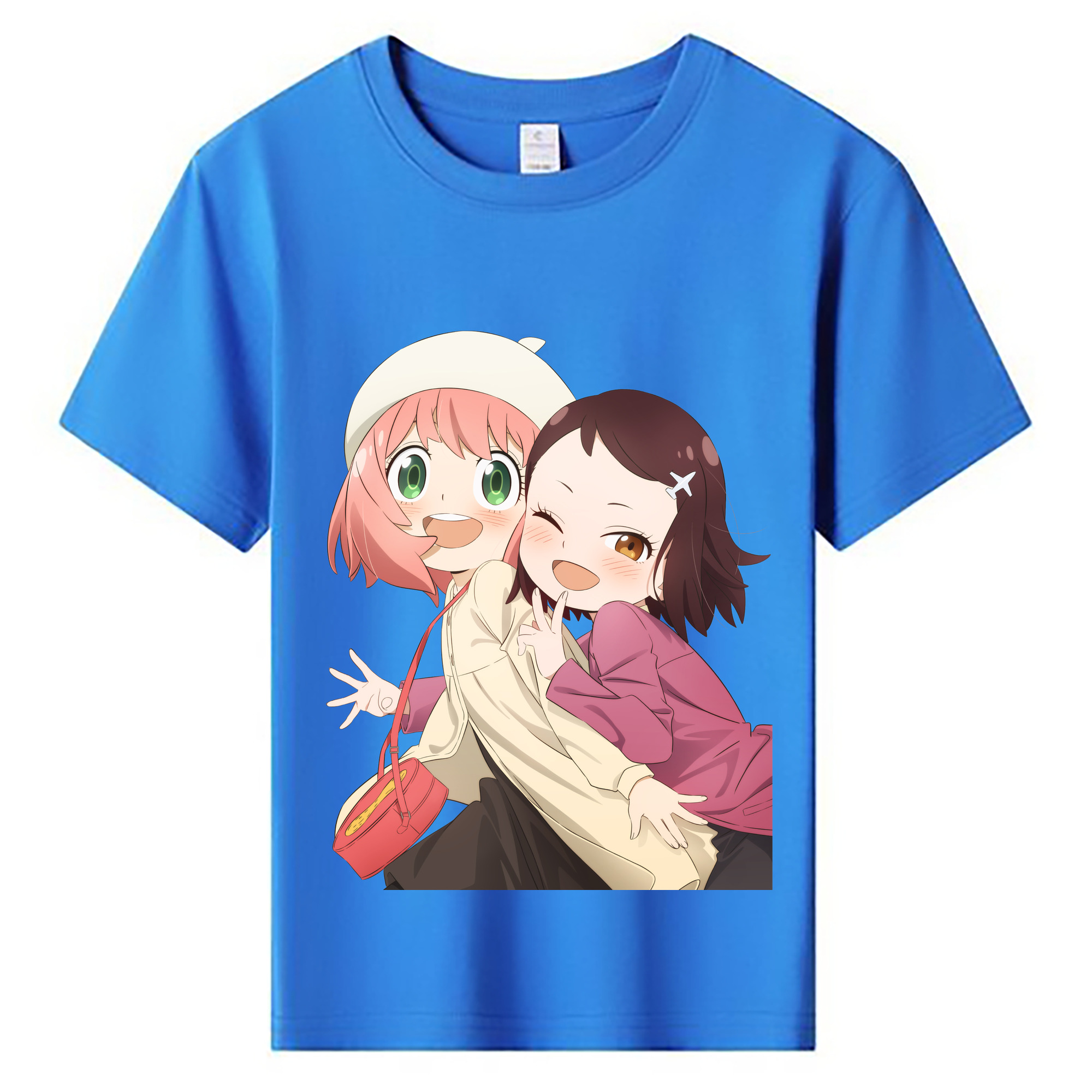 （画像用） SPY×FAMILY间谍家家酒 綿100％キッズTシャツ（フロントプリント）